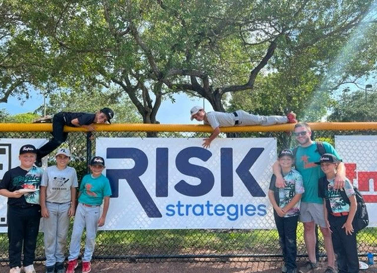 Risk Strategies baseball fundraiser 