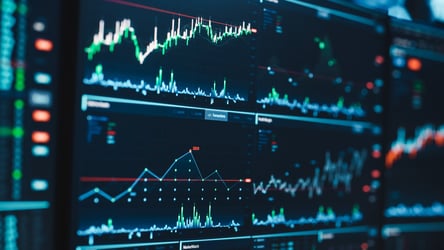 This photo displays the stock market and represents the increasing scrutiny in a changing landscape. Recent bank failures have asset and hedge funds managers re-evaluating their need for D&O (Directors and Officers) and E&O (Errors and Omissions) insurance.