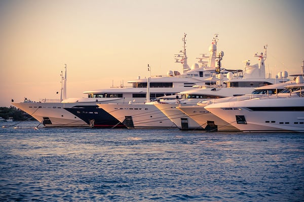 luxury-yachts-moored