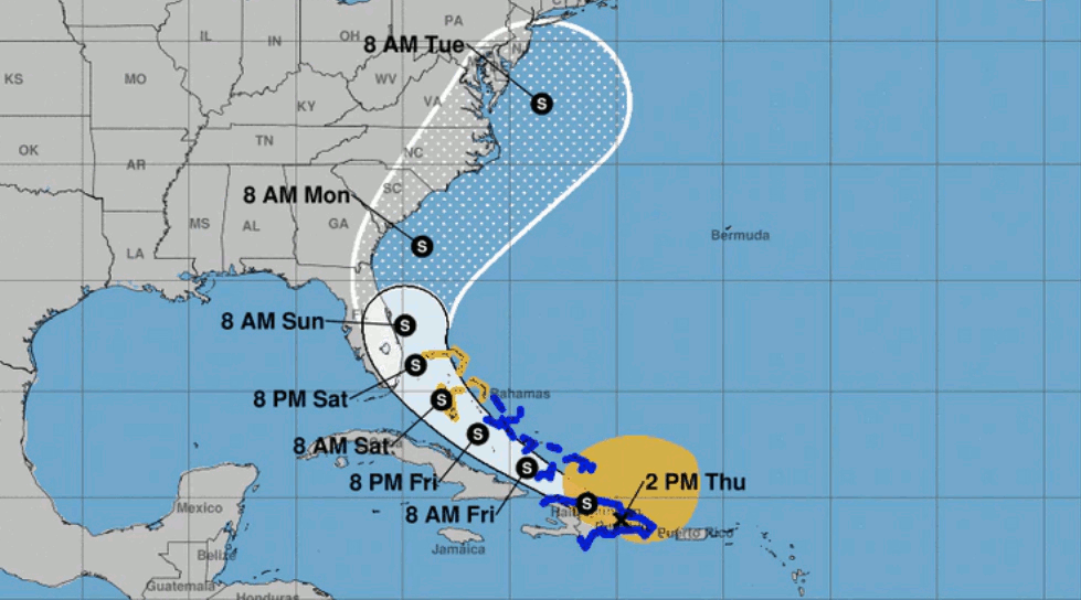 Storm Prep Alert - Isaias Heads for Land